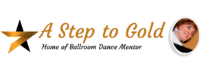 A Step To Gold Ballroom Logo