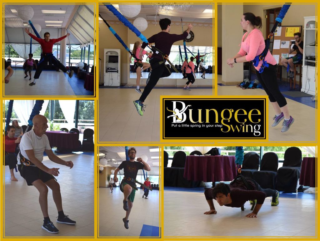 Bungie swing class collage